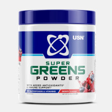 USN > Super Greens Powder 150g - Berry Flavour