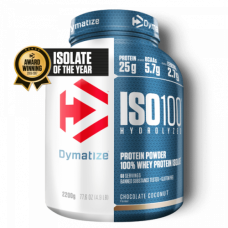 Dymatize > ISO-100 Hydrolised Whey isolate (2.264kg) Chocolate Coconut