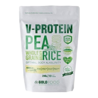 Gold Nutrition > Vegan-Protein Vanilla - 240 G (Plant) Gold Nutrition > Vegan-Protein Vanilla - 240 G (Plant)