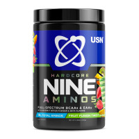 USN > Hardcore Nine Aminos - BCAA and EAA 390g - Fruit Fusion Twist USN > Hardcore Nine Aminos - BCAA and EAA 390g - Fruit Fusion Twist
