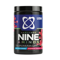 USN > Hardcore Nine Aminos - BCAA and EAA 390g - Raspberry Rocket USN > Hardcore Nine Aminos - BCAA and EAA 390g - Raspberry Rocket